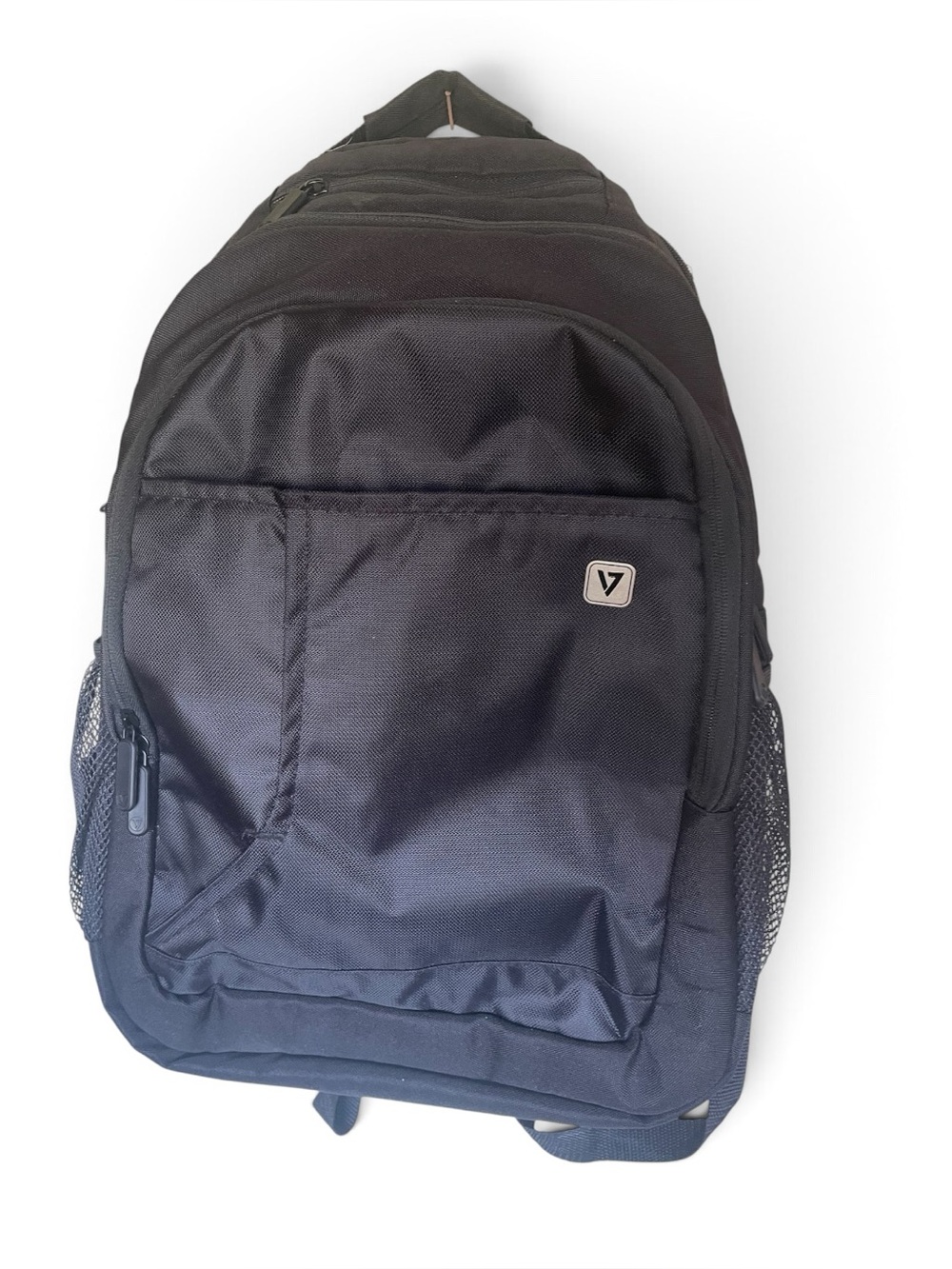 V7 Black Nylon Professional Backpack 18”
